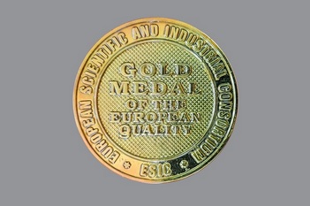 Золотая медаль «Европейское качество» 